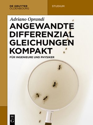 cover image of Angewandte Differentialgleichungen Kompakt